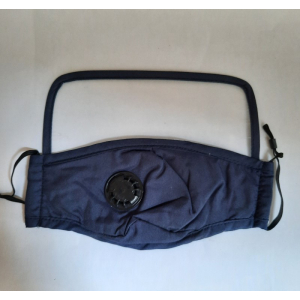 Adult mask visor navy (Custom)