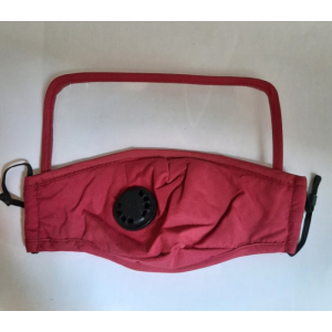Adult mask visor red (Custom)