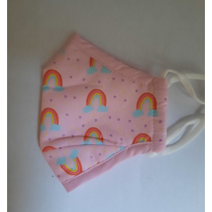 Child 3 layer cotton mask rainbow (Custom)