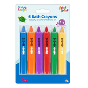 bath crayons 6 pack
