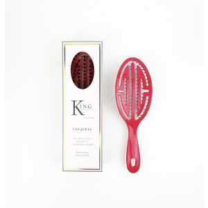 jewel pinkhairbrush