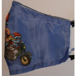 light blue santa driving (Custom)