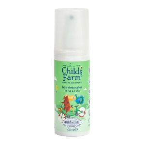 Childs Farm 3 in 1 hair detangler spray apple & pear